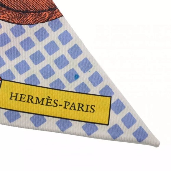 HERMES multicolor scarf - Picture 7 of 12